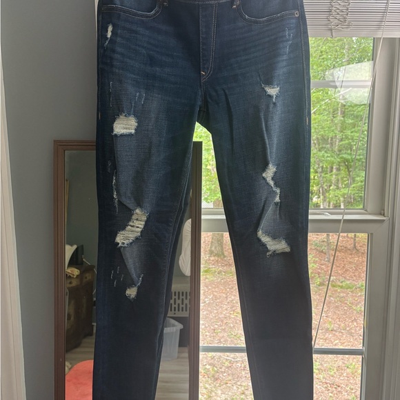 True Religion Dark Blue Skinny Jeans - Picture 1 of 3